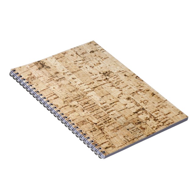 Cuaderno Patrón de roble de corcho (Lado Derecho)