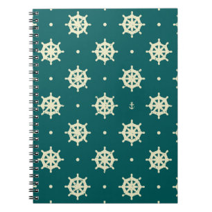 Cuaderno Patrón de rueda de buque de época
