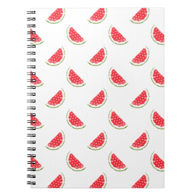 Cuaderno Patrón de sandía de color (Frente)