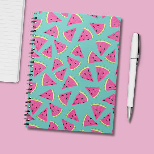 Cuaderno Patrón de sandía de verano