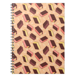 Cuaderno Patrón de sandwich de helado de napolitano diverti