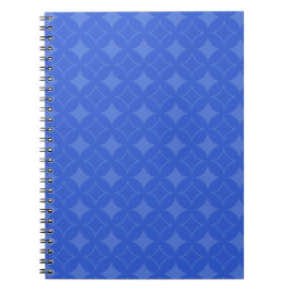 Cuaderno Patrón de shippo azul real