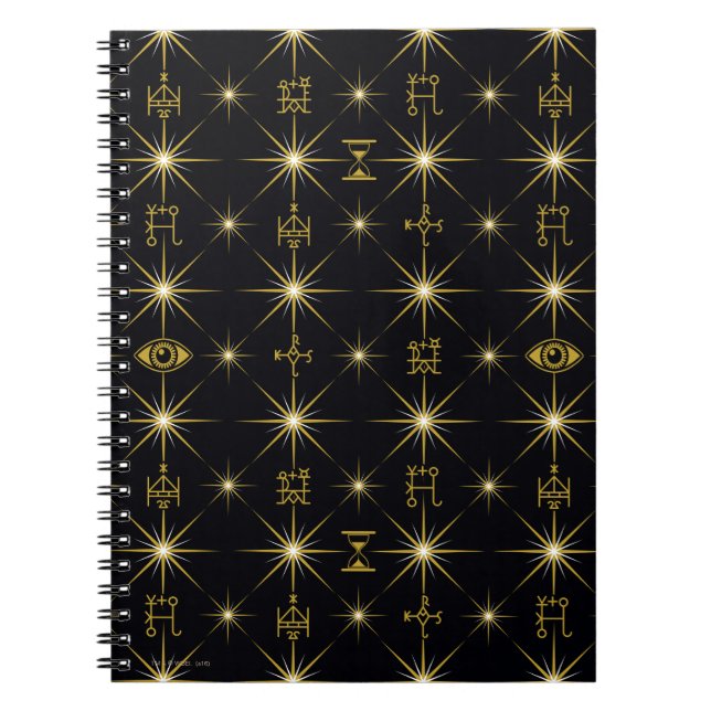 Cuaderno Patrón de símbolos mágicos (Frente)
