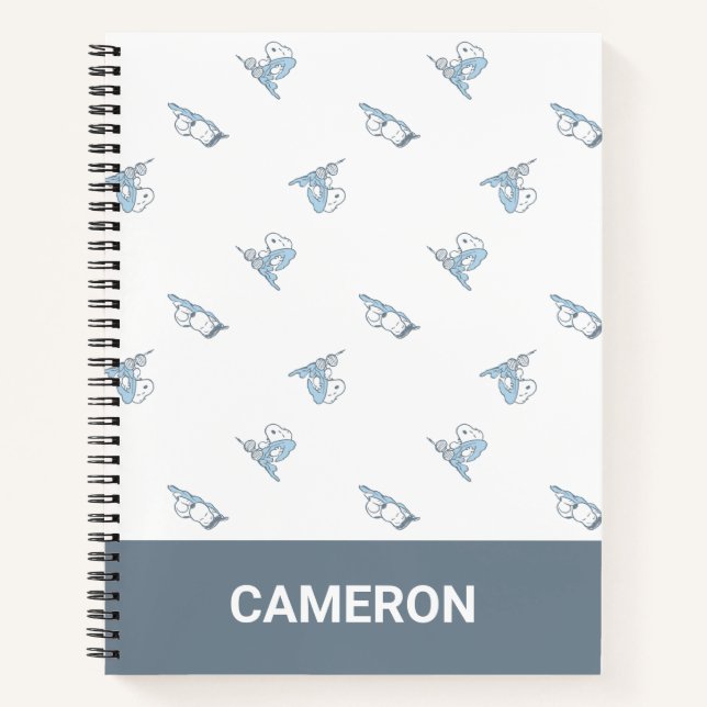 Cuaderno Patrón de Snoopy Hora de la Siesta | Peanuts (Anverso)