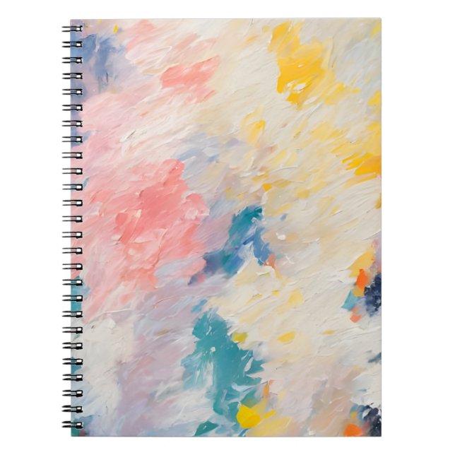 Cuaderno Patrón de Sueño de Pastel Hues (Frente)