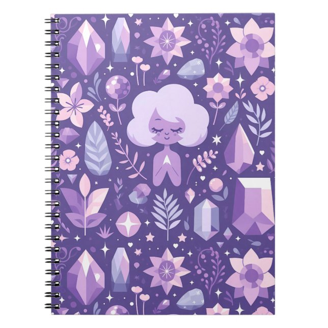 Cuaderno Patrón de sueños de cristal (Frente)