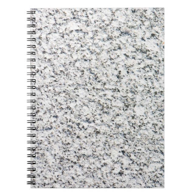 Cuaderno Patrón de superficie de granito (Frente)