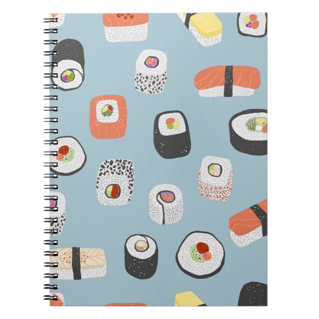 Cuaderno Patrón de sushi (Frente)