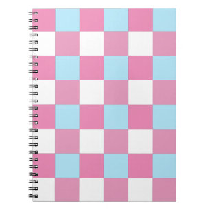 Cuaderno Patrón de tablero de ajedrez