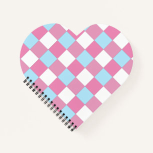 Cuaderno Patrón de tablero de ajedrez