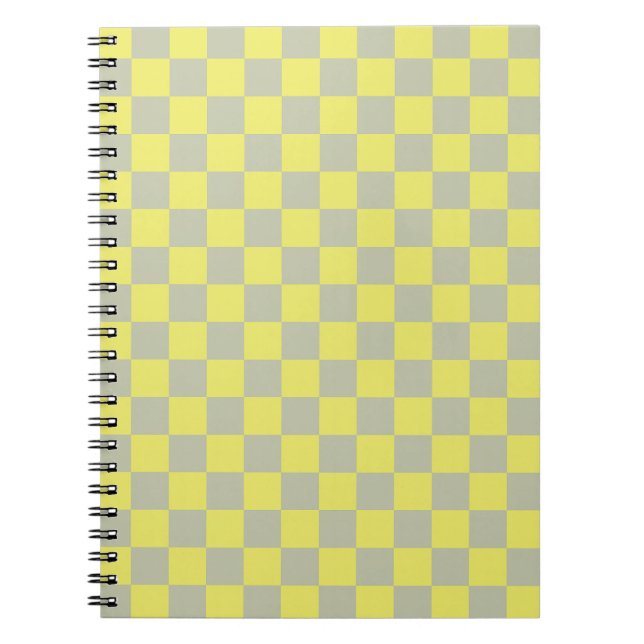 Cuaderno Patrón de tablero de cheques de verificación amari (Frente)