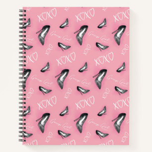 Cuaderno Patrón de tacones altos de Chica Gossip