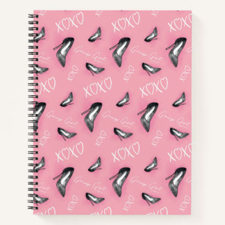 Cuaderno Patrón de tacones altos de Chica Gossip