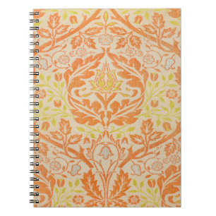 Cuaderno Patrón de Tapiz de masa dorada William Morris