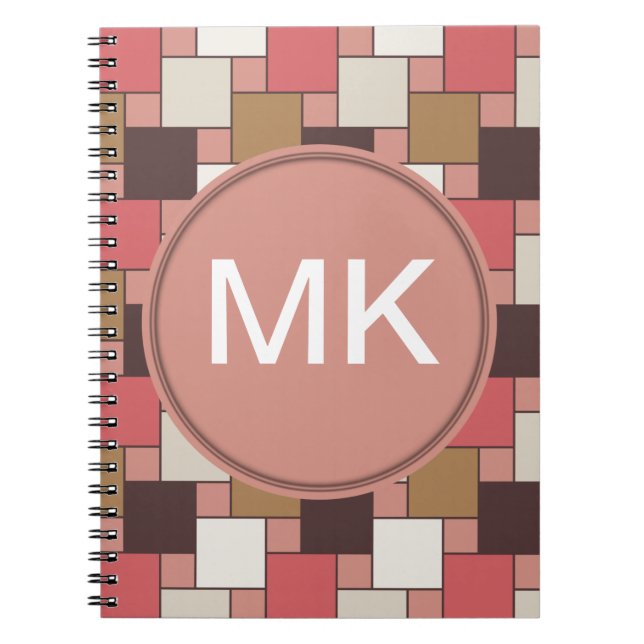 Cuaderno Patrón de tejer de especias de calabaza (Frente)