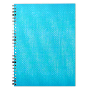 Cuaderno Patrón de tela de textura de lienzo