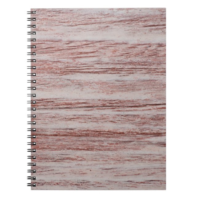 Cuaderno Patrón de textura de madera natural que es el fond (Frente)