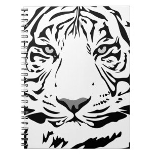 Cuaderno Patrón de tiburón diseño animal plano