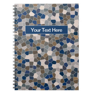 Cuaderno Patrón de tierra multicolor