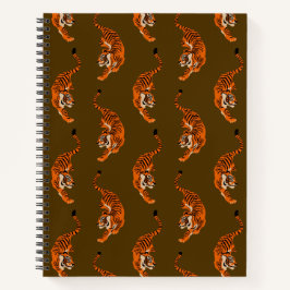 Cuaderno Patrón de tigre