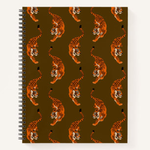 Cuaderno Patrón de tigre