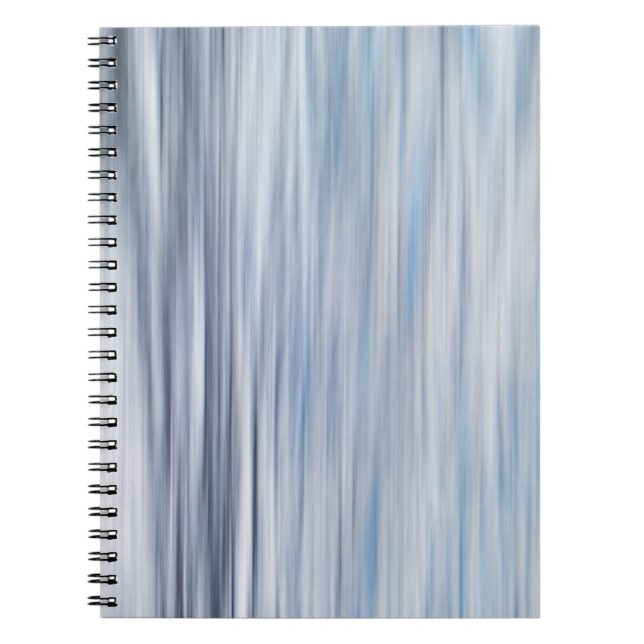 Cuaderno Patrón de tiras azules (Frente)