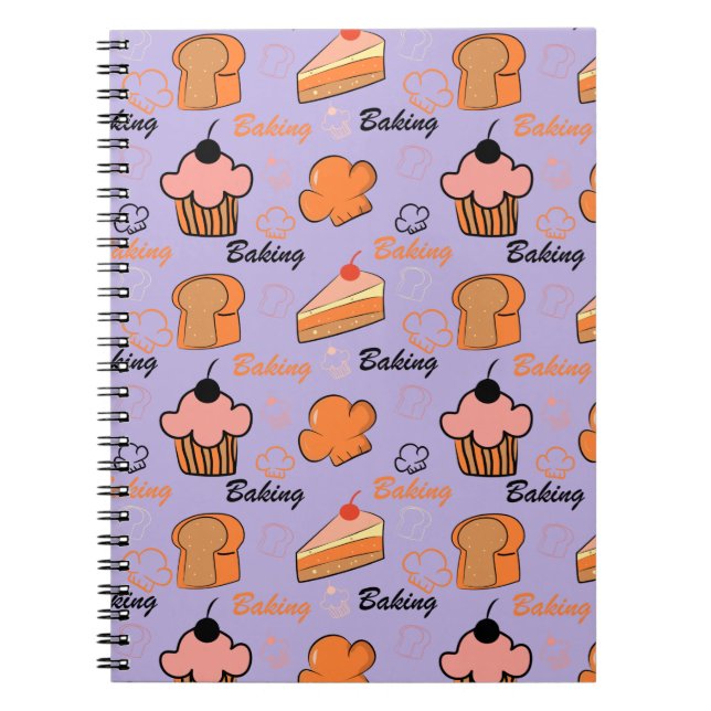 Cuaderno patrón de torta (Frente)