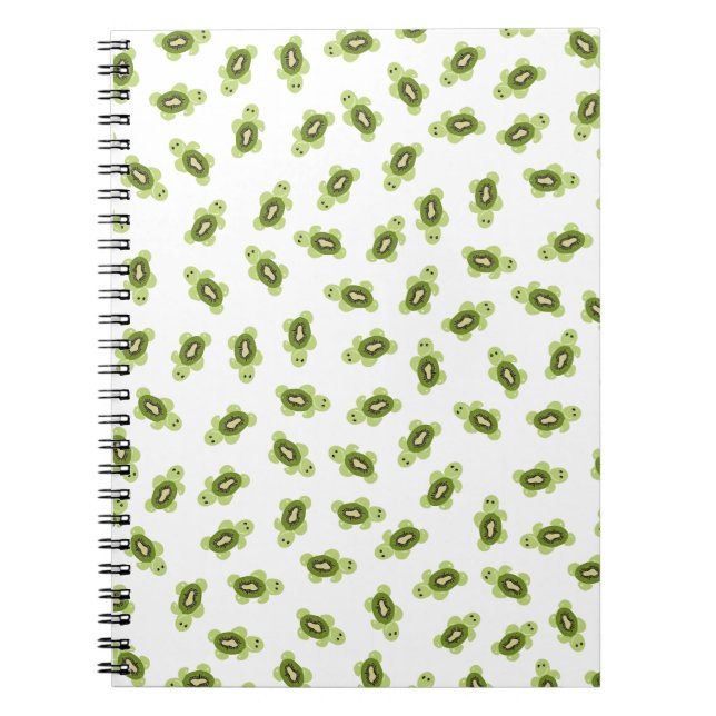 Cuaderno Patrón de tortuga corta (Frente)