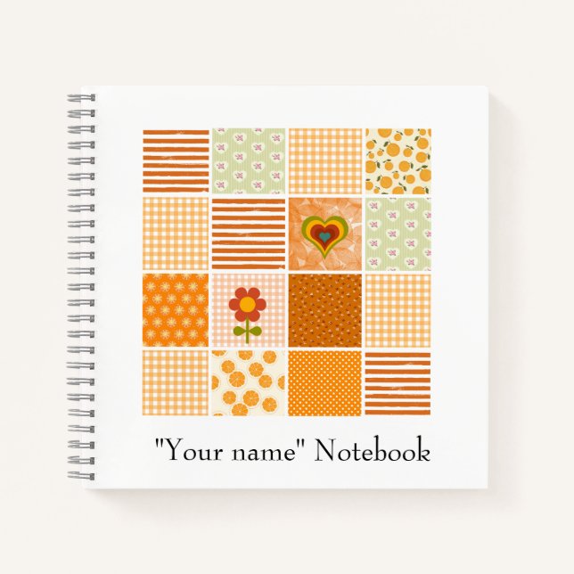 Cuaderno Patrón de trama (Anverso)