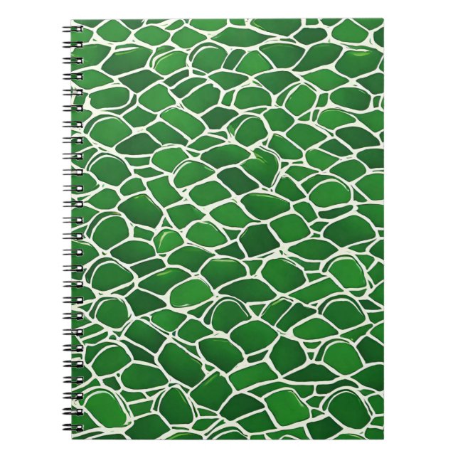 Cuaderno Patrón de trama de tortuga (Frente)