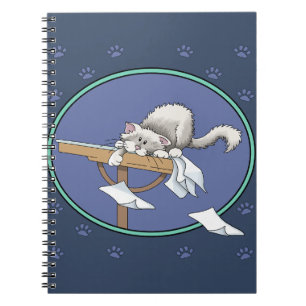 Cuaderno Patrón de travesía de gatos