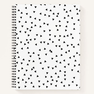 Cuaderno Patrón de triángulo de estilo escandinavo