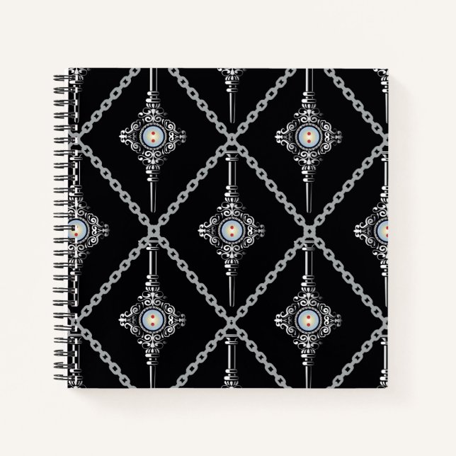 Cuaderno Patrón de trombosis de sangre (Anverso)