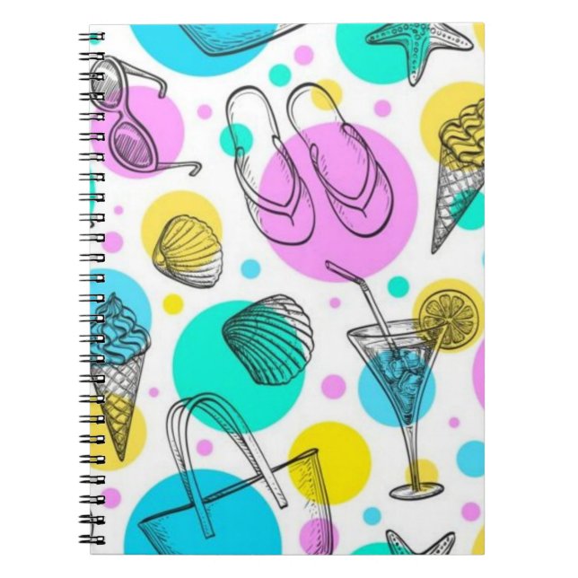 Cuaderno Patrón de verano (Frente)