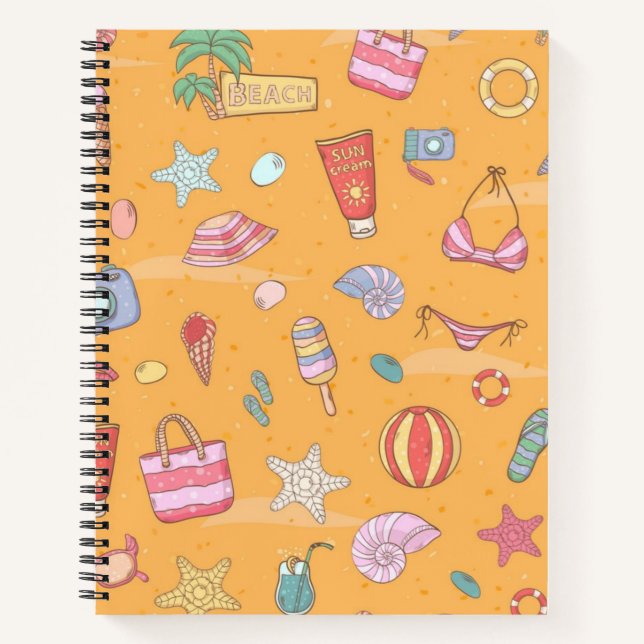 Cuaderno Patrón de verano (Anverso)