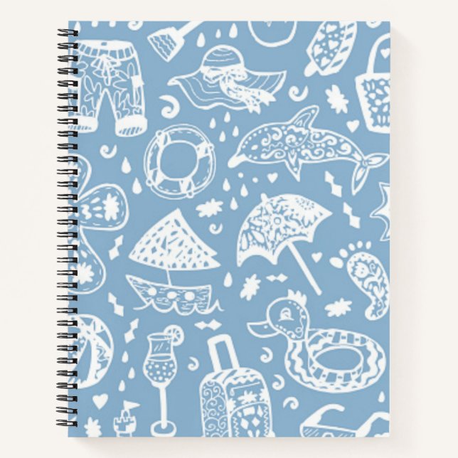 Cuaderno Patrón de verano (Anverso)