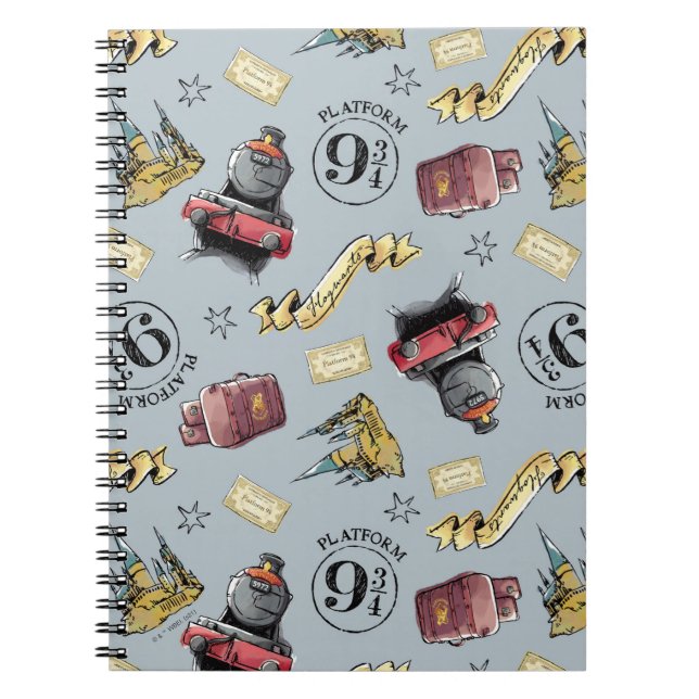 Cuaderno Patrón de Viaje a HOGWARTS™ (Frente)