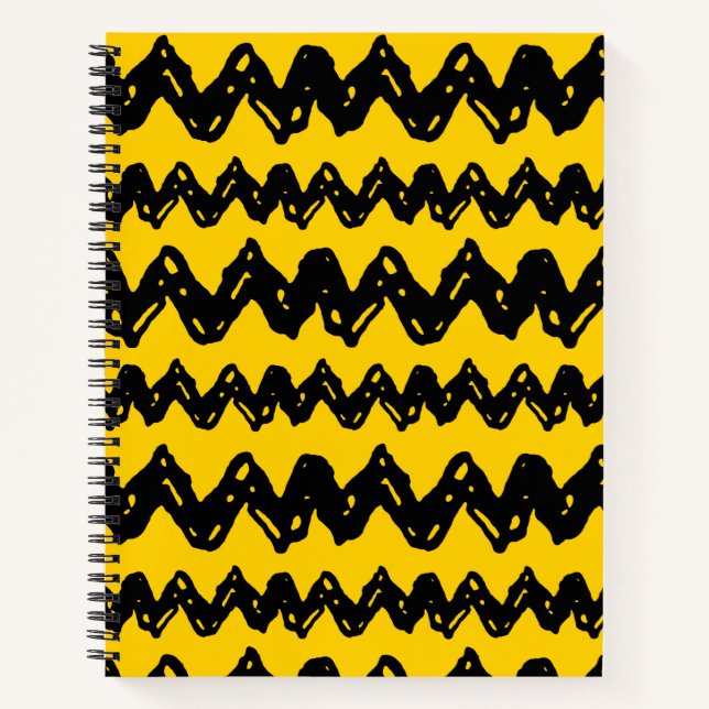Cuaderno Patrón de Zag de Charlie Brown (Anverso)