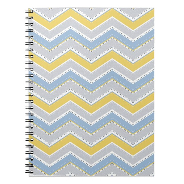 Cuaderno Patrón de zigzag (Frente)