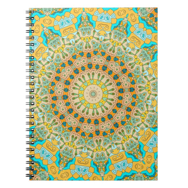 Cuaderno Patrón decorativo de época. Islam, árabe, indio, (Frente)