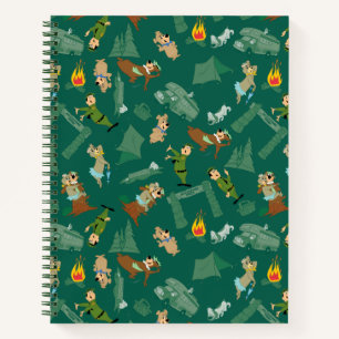 Cuaderno Patrón del campamento del parque de Yogi Bear and 