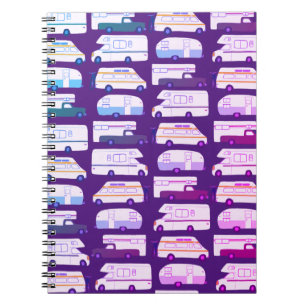 Cuaderno Patrón del remolque RV del Camping de Vanlife