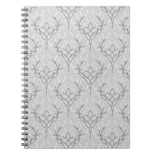 Cuaderno Patrón del Vino Botánico Gris Suave