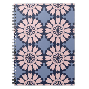 Cuaderno Patrón descolorido sin costuras de diferentes geom
