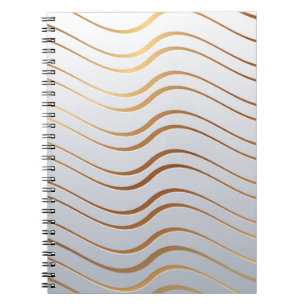 Cuaderno Patrón dorado 3