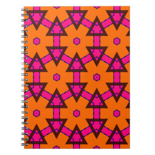 Cuaderno patrón dorado clásico. adorno dorado en árabe
