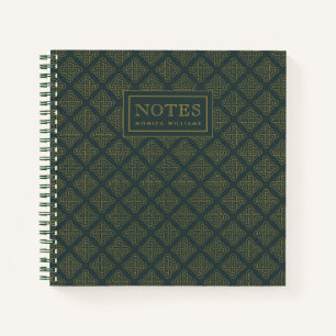 Cuaderno Patrón elegante de nudos celtas