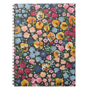 Cuaderno Patrón elegante y decorativo impecable con caudal 