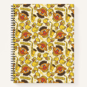 Cuaderno Patrón Ernie y Rubber Duckie