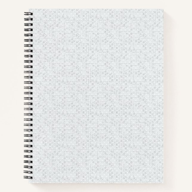 Cuaderno Patrón Escolar Minimalista Elegante (Anverso)